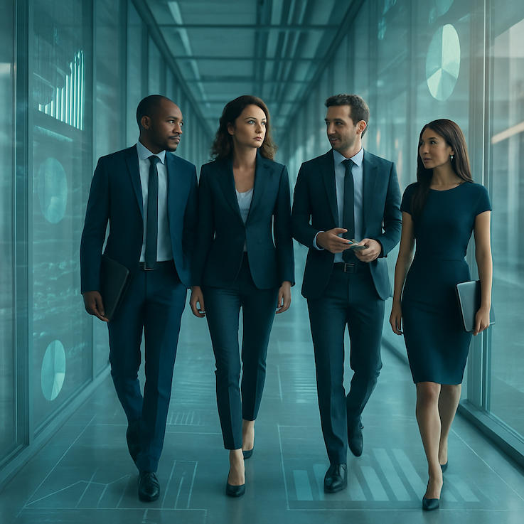 20251015_1544_Consultants in Data-Driven Hallway_simple_compose_01k7m5875ne96b7nrfv03fyjtc-1